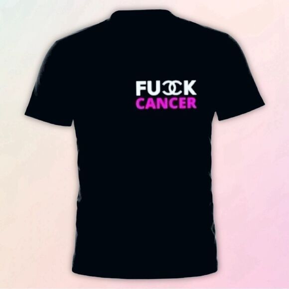 FU*K, Cancer, Unisex, Casual Fit Tee, Size S-3X - Picture 1 of 6